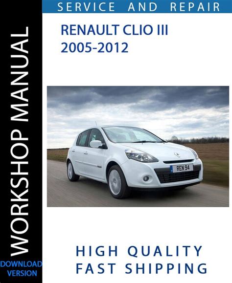 2005 clio workshop manual Doc