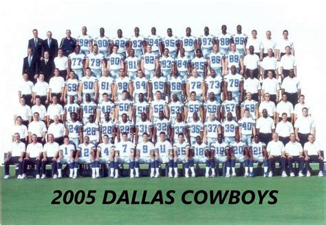 2005 dallas cowboys roster