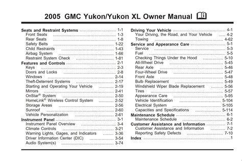 2005 gmc yucon repair manual Kindle Editon