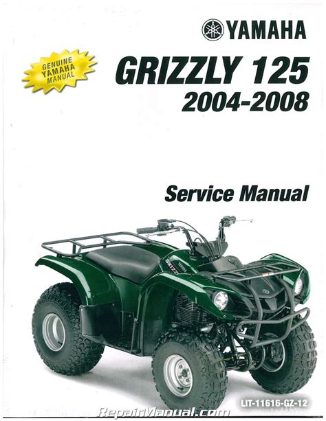 2005 grizzly 125 service manual pdf Epub