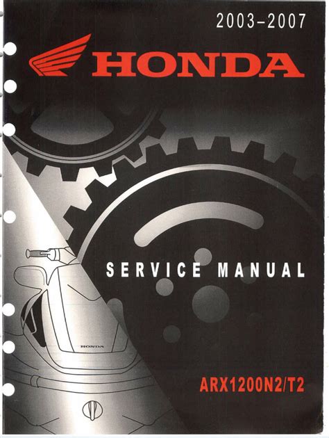 2005 honda aquatrax f 12 manual Reader