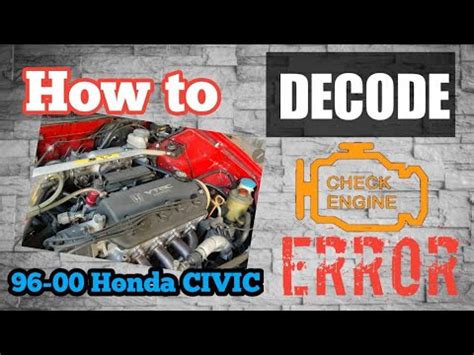 2005 honda civic check engine codes Kindle Editon