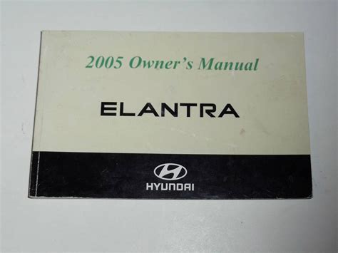 2005 hyundai elantra repair manual pdf Doc