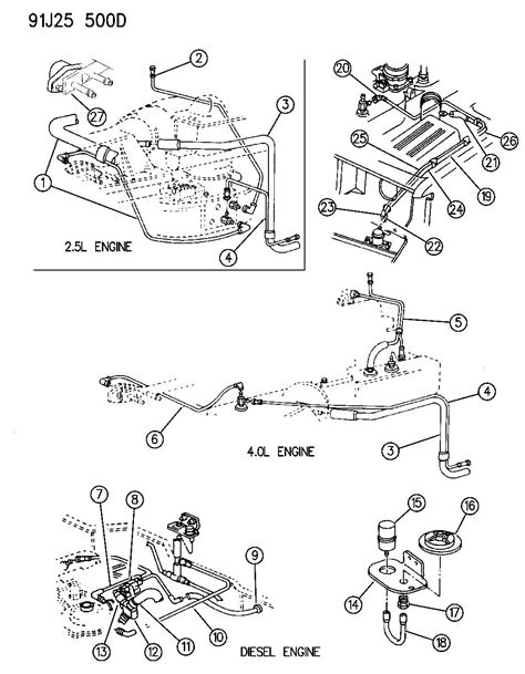 2005 jeep rubicon vacuum hose diagram Reader