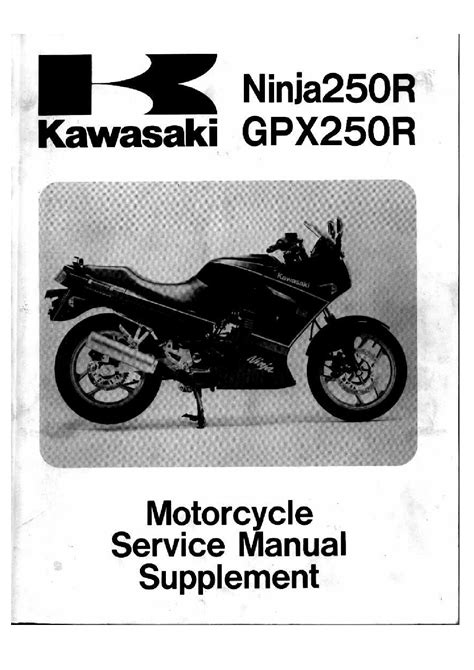 2005 kawasaki ninja ex250 owners manual pdf Doc
