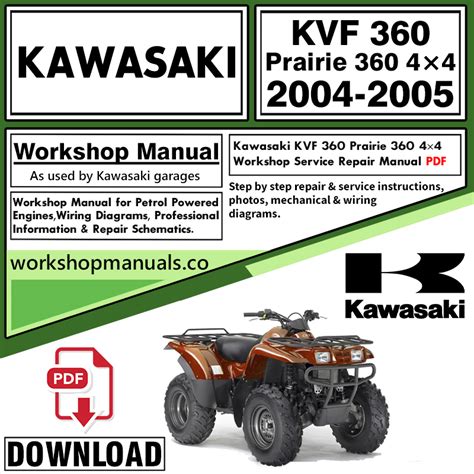2005 kawasaki prairie 360 repair manual Ebook Reader