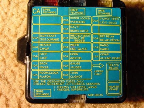 2005 lancer fuse box Reader