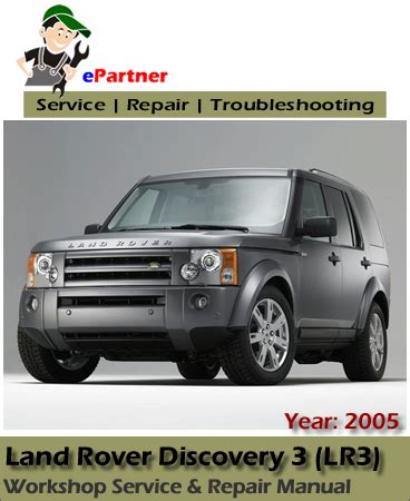 2005 land rover lr3 repair manuals Doc