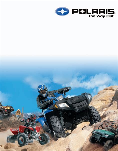 2005 polaris predator 50 owners manual PDF