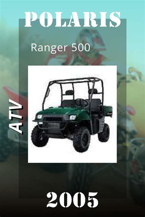 2005 polaris ranger service manual Doc