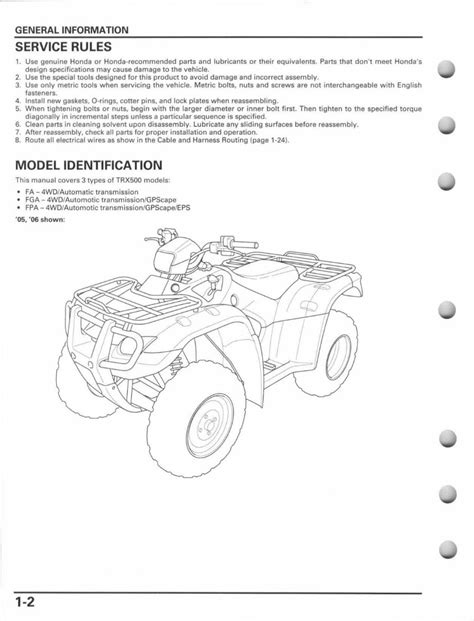 2005 rubicon repair manual PDF