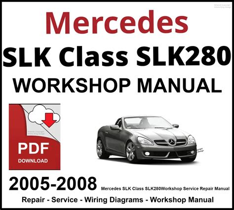 2005 slk service manual PDF