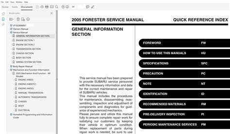 2005 subaru repair manual Epub