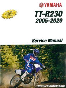 2005-2009 And 2011-2012 Yamaha TTR230 Service Repair Manual .. PDF