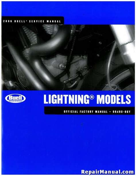 2006 BUELL LIGHTNING OWNERS MANUAL Ebook Doc