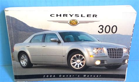 2006 Chrysler 300 Owners Manual Ebook Kindle Editon