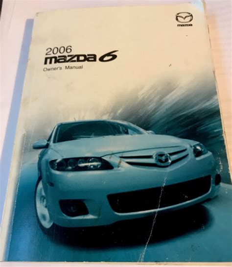 2006 Mazda 6  Owners Manual Ebook Reader