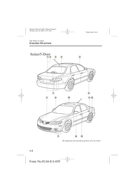 2006 Mazda 6  Owners Manual Ebook Reader