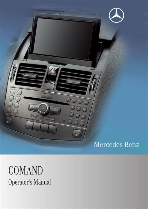 2006 Mercedes Benz Comand Owners Operators Manual Ebook Reader