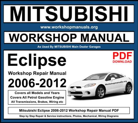 2006 Mitsubishi Eclipse Owners Manual Ebook Reader