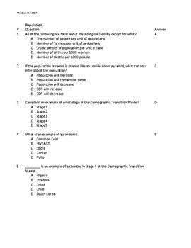 2006 ap human geography multiple choice answers Kindle Editon