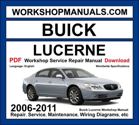 2006 buick lucerne repair manual Reader