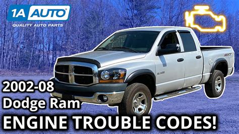 2006 dodge ram trouble codes Reader