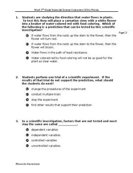 2006 fcat science sample answer key Doc