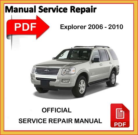 2006 ford explorer service manual PDF