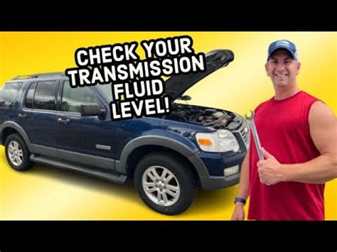 2006 ford explorer transmission fluid check PDF