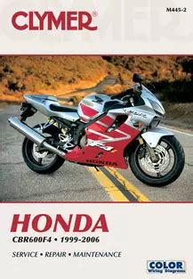 2006 honda cbr600f service manual Epub