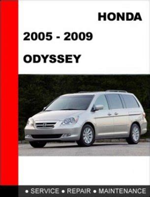 2006 honda odyssey manual Reader