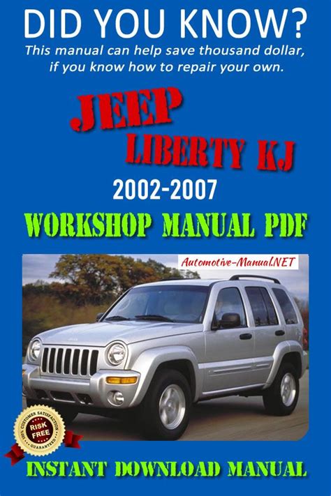 2006 jeep liberty owners manual PDF