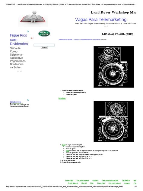 2006 lr3 workshop manual Reader