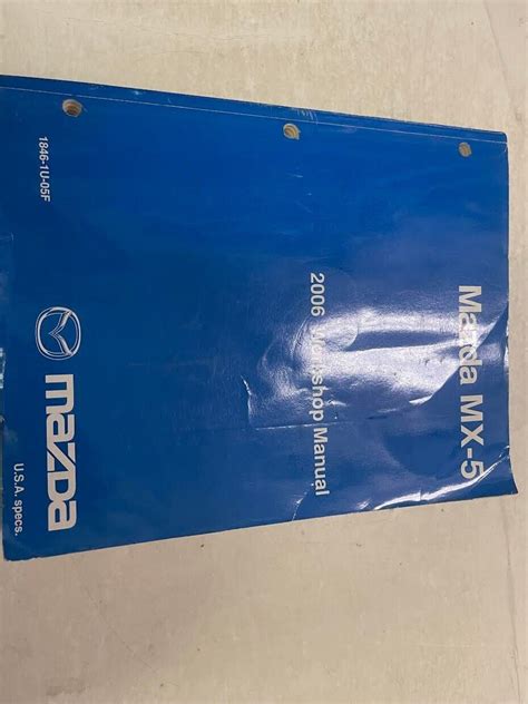 2006 mazda miata workshop manual Reader