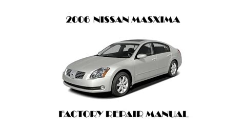 2006 nissan maxima owner39s manual Kindle Editon