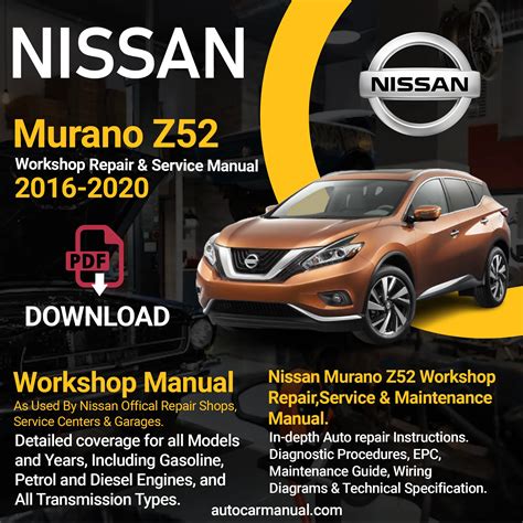 2006 nissan murano pdf serviceworkshop manual and troubleshooting guide PDF