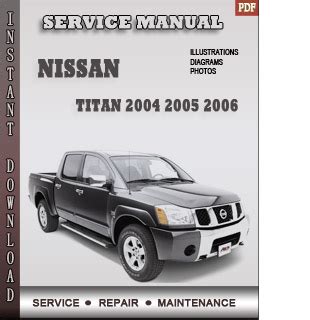 2006 nissan titan owners manual Reader