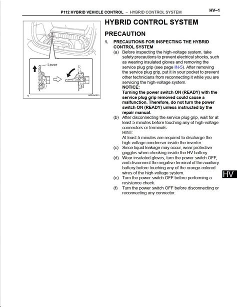 2006 prius repair manual PDF