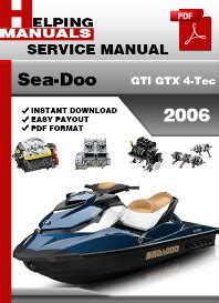 2006 seadoo gti se manual Ebook Epub