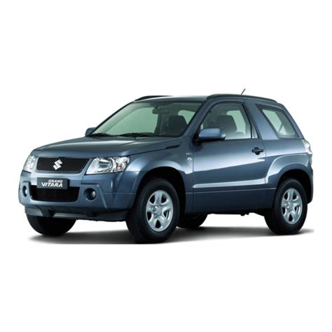 2006 suzuki gr vitara service manual pdf Epub