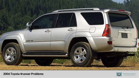 2006 toyota forerunner problems PDF