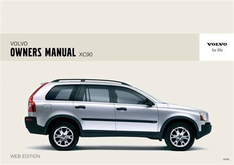 2006 volvo xc90 owners manual pdf Reader