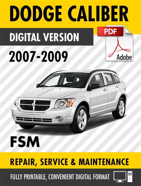 2007 Dodge Caliber Ownerâ€™s Manual Ebook Kindle Editon