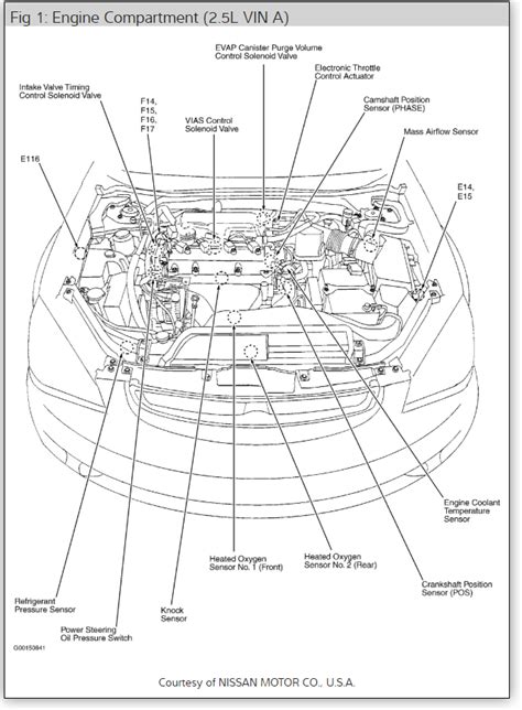 2007 Nissan Altima 2.5L Engine Assembly Parts Diagram Ebook Doc