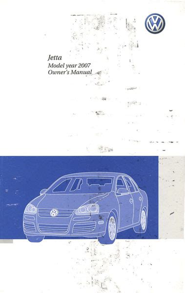 2007 Volkswagen Jetta Owners Manual  Ebook Doc