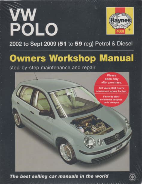 2007 Volkswagen polo car service manual Ebook Doc