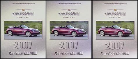 2007 chrysler crossfire repair manual Doc