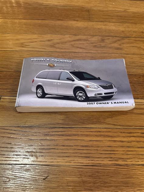 2007 chrysler town and country owners manual Reader