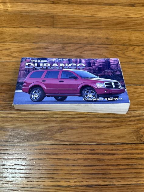 2007 durango owners manual Kindle Editon